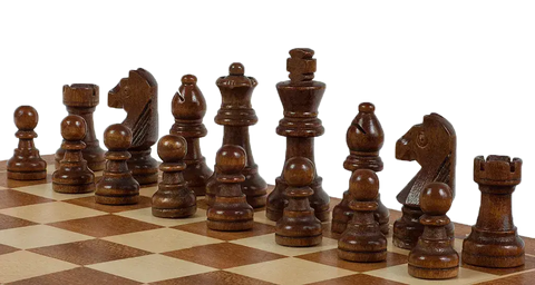 Fait-Main Magnétique 38.1cmx38.1cm Pliable Bois Échecs Board Jeu Avec Fait-Main Magnétique 38.1cmx38.1cm Pliable Bois Échecs Board Jeu Avec