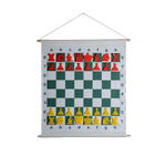 Jeu d'Échecs Magnétique Mural Complet Pour Démonstration