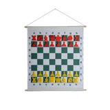 Jeu d'Échecs Magnétique Mural Complet Pour Démonstration