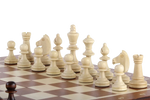 Jeu d'Échecs Magnétique Pliant pièces blanches