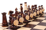 Jeu d'Échecs Personnage pièces noires