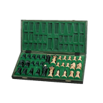 Jeu d'Échecs Vert avec rangement