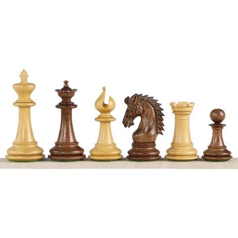 Pièces d'Échecs Arabe blanches et marrons