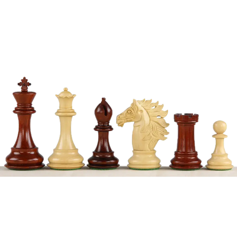 Pièces d'Échecs en Bois Rare