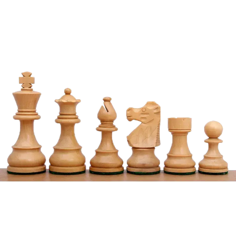 Pièces d'Échecs Françaises Blanches