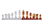 Pièces d'Échecs Imitation Verre