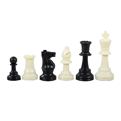 Pièces d'Échecs en Plastique Taille 6