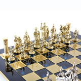 Détail des pièces du jeu d'échecs Archers
