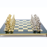 Jeu d'échecs Renaissance plateau vert