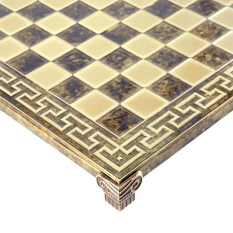 Plateau d'échecs en Laiton
