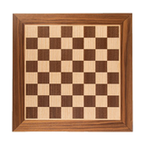 Plateau d'échecs en bois 50x50