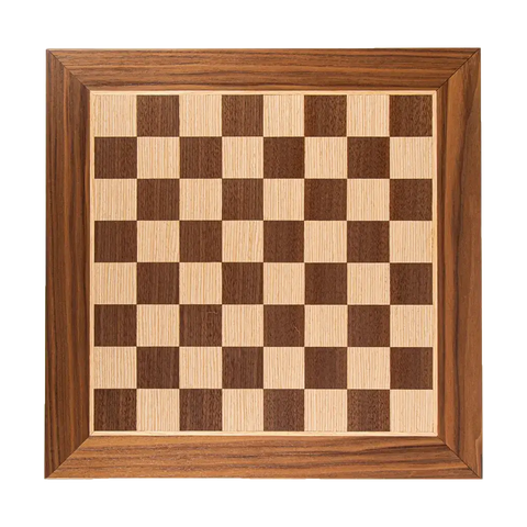 Plateau d'échecs en bois 50x50