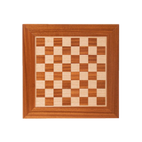 Plateau d'échecs en bois pour débutant