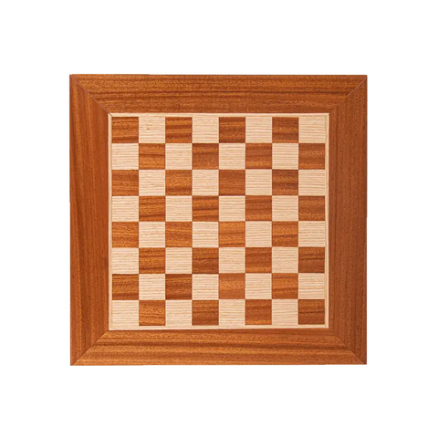 Plateau d'échecs en bois pour débutant