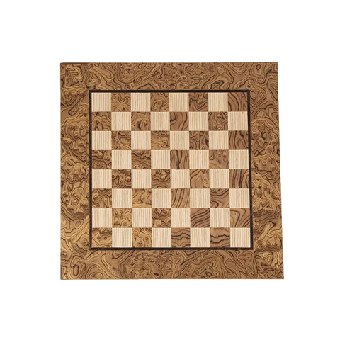 Plateau d'échecs en noyer