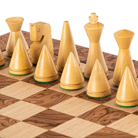 Jeu d'Échecs en Chêne