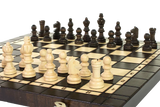 Échiquier en Bois avec pièces d'échecs
