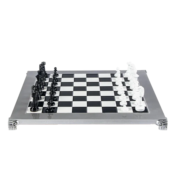 Square - Pro Set de Jeu d'échecs no 6 - AMÉRIQUE - Échiquier + Pièces d' échecs - Staunton 6